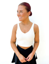 Load image into Gallery viewer, Something Like That Aligned Performance Tank in Cream