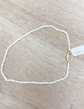 Load image into Gallery viewer, Kendra Scott Emery Beaded Necklace in Gold/Ivory MOP