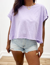 Load image into Gallery viewer, Fly With You Open Back Top in Lavender