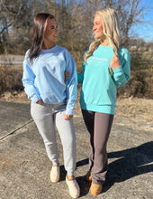 Load image into Gallery viewer, VB Comfort Color Logo Sweatshirt Chalky Mint