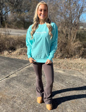 Load image into Gallery viewer, VB Comfort Color Logo Sweatshirt Chalky Mint