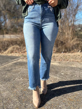 Load image into Gallery viewer, Only Everything High Rise Crop Flare Jeans