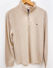 Load image into Gallery viewer, Vineyard Vines Saltwater Quarter Zip in Officer Khaki
