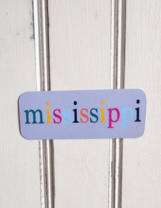 Addyson Nicole Mississippi Sticker