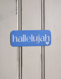 Addyson Nicole Hallelujah Sticker