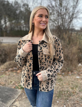 Load image into Gallery viewer, Where I Belong Corduroy Leopard Jacket