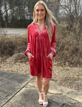 Load image into Gallery viewer, Strong Enough Long Sleeve Dress