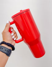 Load image into Gallery viewer, HydroJug Traveler 32oz Tumbler in Red Shine