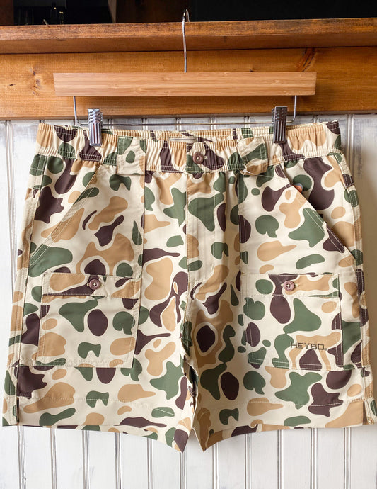 Heybo Bay Shorts Old School Camo