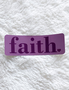 Addyson Nicole Faith Sticker