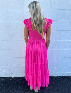 Check Yes Juliet Tiered Dress