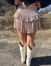 Load image into Gallery viewer, Sparkles Everywhere Sequin Skort Champagne