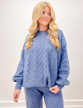 Load image into Gallery viewer, Southern Shirt Women&#39;s Comfy/Cozy Cable Sweater in Windsor