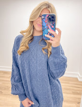 Load image into Gallery viewer, Southern Shirt Women&#39;s Comfy/Cozy Cable Sweater in Windsor