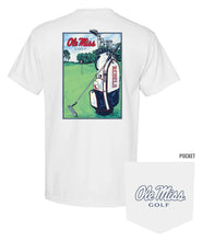 Load image into Gallery viewer, Ole Miss Rebels Cart Bag SS Tee