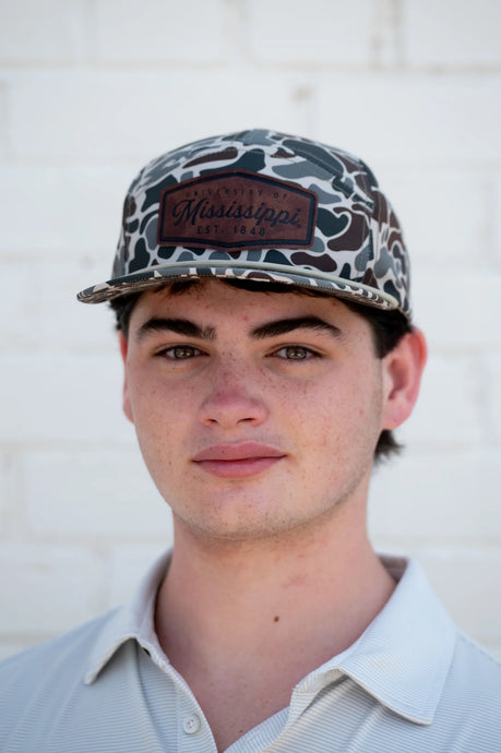 Ole Miss Camo Patch Hat