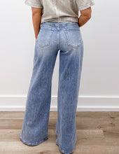Load image into Gallery viewer, Take My Hand Waist Strap Side Slit Jeans