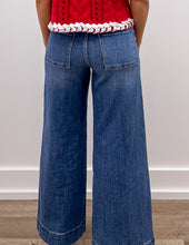 Load image into Gallery viewer, Turn It Up High Rise Pin Tuck Detail Wide Leg Jeans