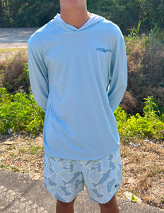 Over Under Shearwater Swim Short Water Camo