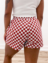Load image into Gallery viewer, Lulu Mac BXCK Boxer Shorts in Maroon/White