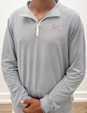 Load image into Gallery viewer, Mississippi State Script Stripe 1/4 Zip Pullover