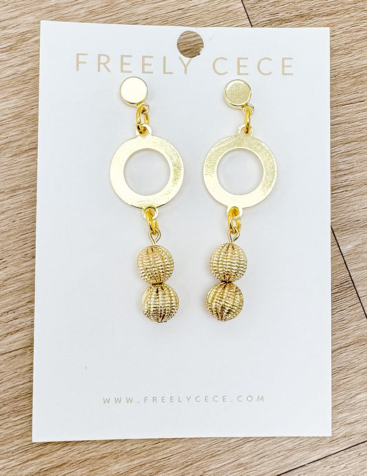 Elegant Gold Earrings