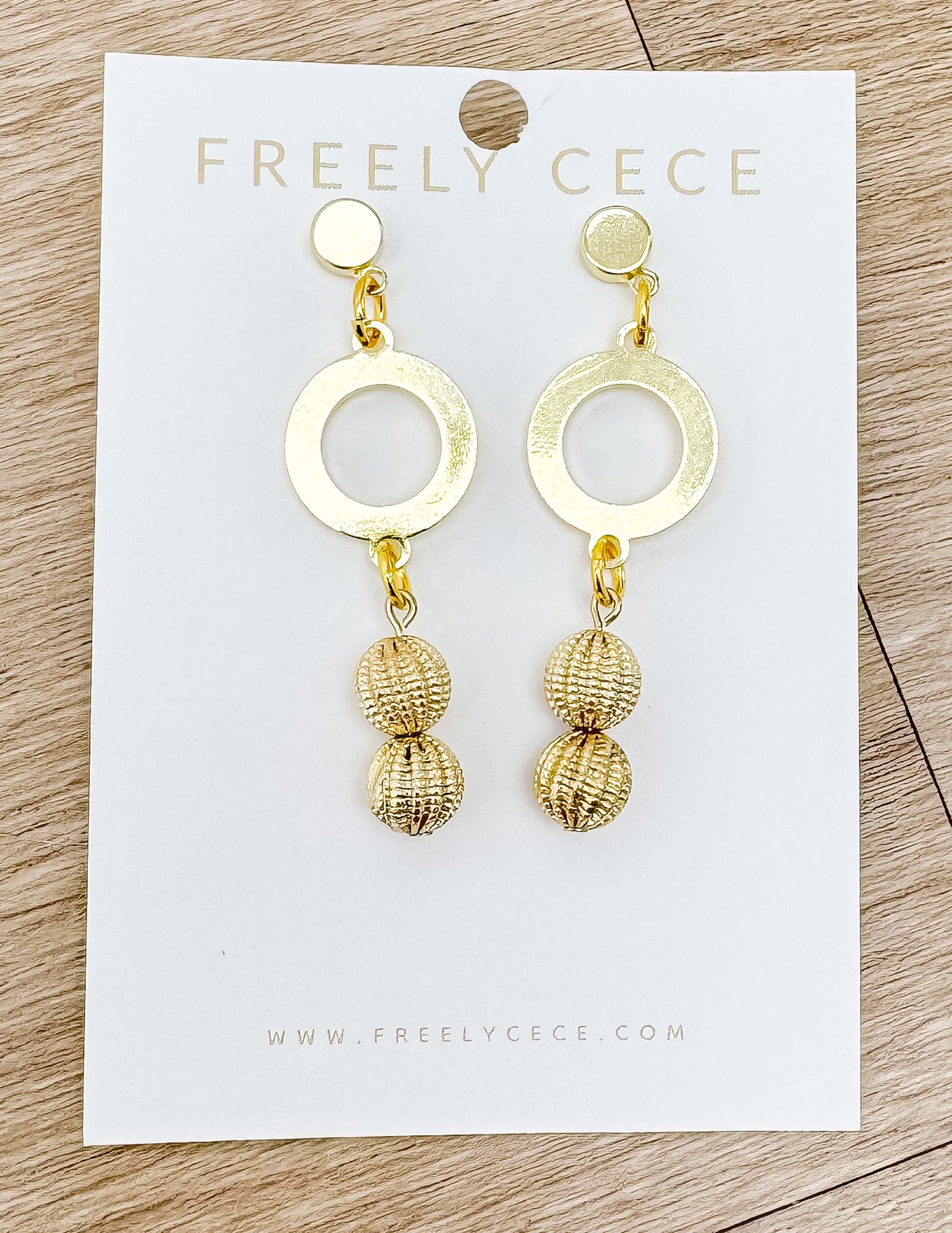 Elegant Gold Earrings