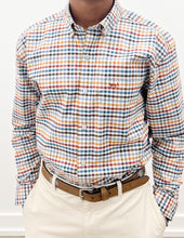 Load image into Gallery viewer, Coastal Cotton Woven Sport Shirt in Harvest Gingham