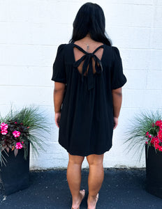 A Little Reckless Mini Dress Black
