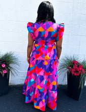 Load image into Gallery viewer, Sweet And Dreamy Geo Print Midi Dress