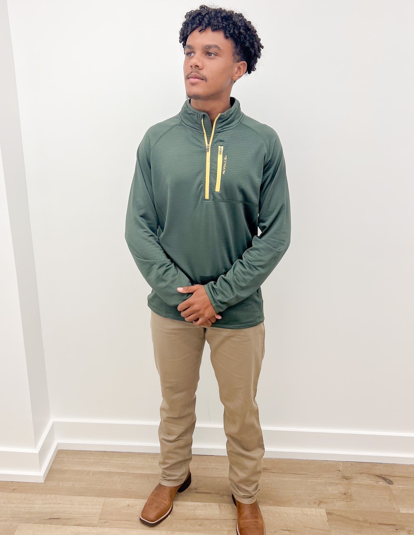 Properly Tied Fairhope Pullover in Forest