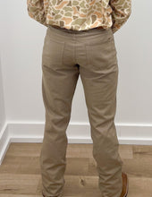 Load image into Gallery viewer, Coastal Cotton Twill Stretch Five Pocket Taupe Pants