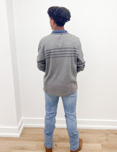 Load image into Gallery viewer, Vineyard Vines Saltwater Quarter Zip in Gray Harbor