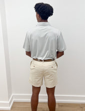 Load image into Gallery viewer, Southern Marsh Marin Headlands Performance Polo in White &amp; Gray