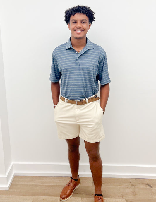 Southern Marsh Newcastle Stripe Featherlight Polo