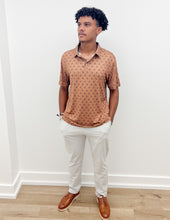 Load image into Gallery viewer, Burlebo Performance Polo in Whitetail Deer Brown