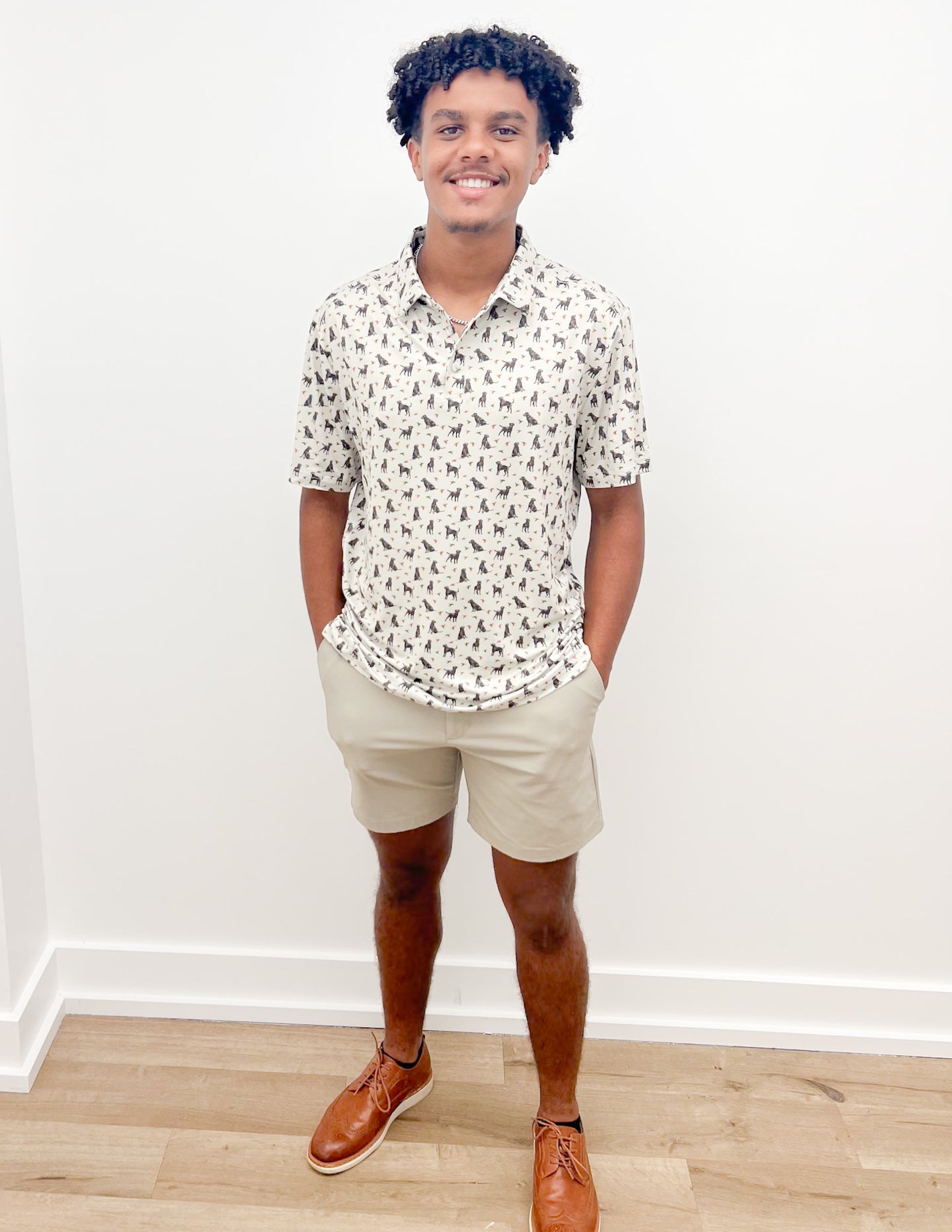 Burlebo Performance Polo in Ducks and Dogs