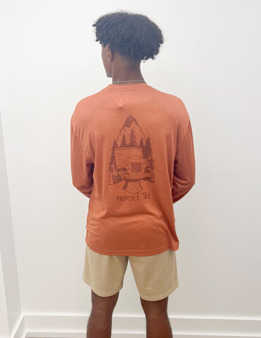 Properly Tied Arrowhead Adventure Portland Pocket LS Tee
