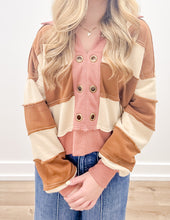 Load image into Gallery viewer, All Yours Brushed French Terry Crop Pullover