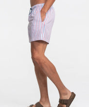 Load image into Gallery viewer, Southern Shirt Co. Men&#39;s Clubhouse Seersucker Swim Shorts