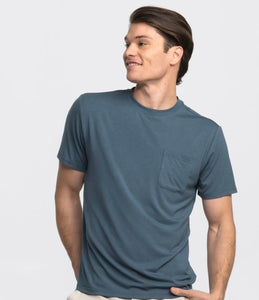 Southern Shirt Men's Max Comfort Pocket Tee Dark Slate