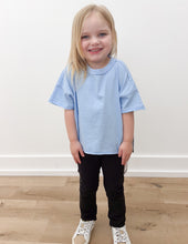 Load image into Gallery viewer, Local Girl Youth Boxy Crop SS Tee in Periwinkle