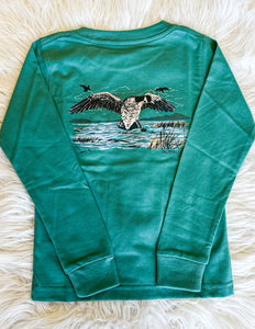 Properly Tied Boys Geese LS Tee