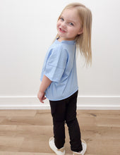 Load image into Gallery viewer, Local Girl Youth Boxy Crop SS Tee in Periwinkle