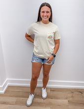 Load image into Gallery viewer, Old Row Circle Logo SS Pocket Tee in Ivory
