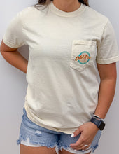 Load image into Gallery viewer, Old Row Circle Logo SS Pocket Tee in Ivory