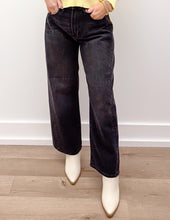 Load image into Gallery viewer, Famous Friends Barrel Twist Jeans in Black