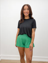 Load image into Gallery viewer, All My Time Poly Shorts in Fresh Green