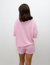 Load image into Gallery viewer, Keep You Thinking SS Top &amp; Shorts Set in Pink