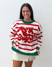 Load image into Gallery viewer, Merry &amp; Bright Christmas Sweater